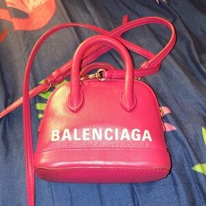 Flash sale 24hrs authentic Balenciaga XXS mini ville purse